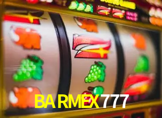 Escena dinámica inspirada en casino con iluminación BARMEX777, cartas, fichas e íconos de juegos digitales en un espacio moderno de juegos.
