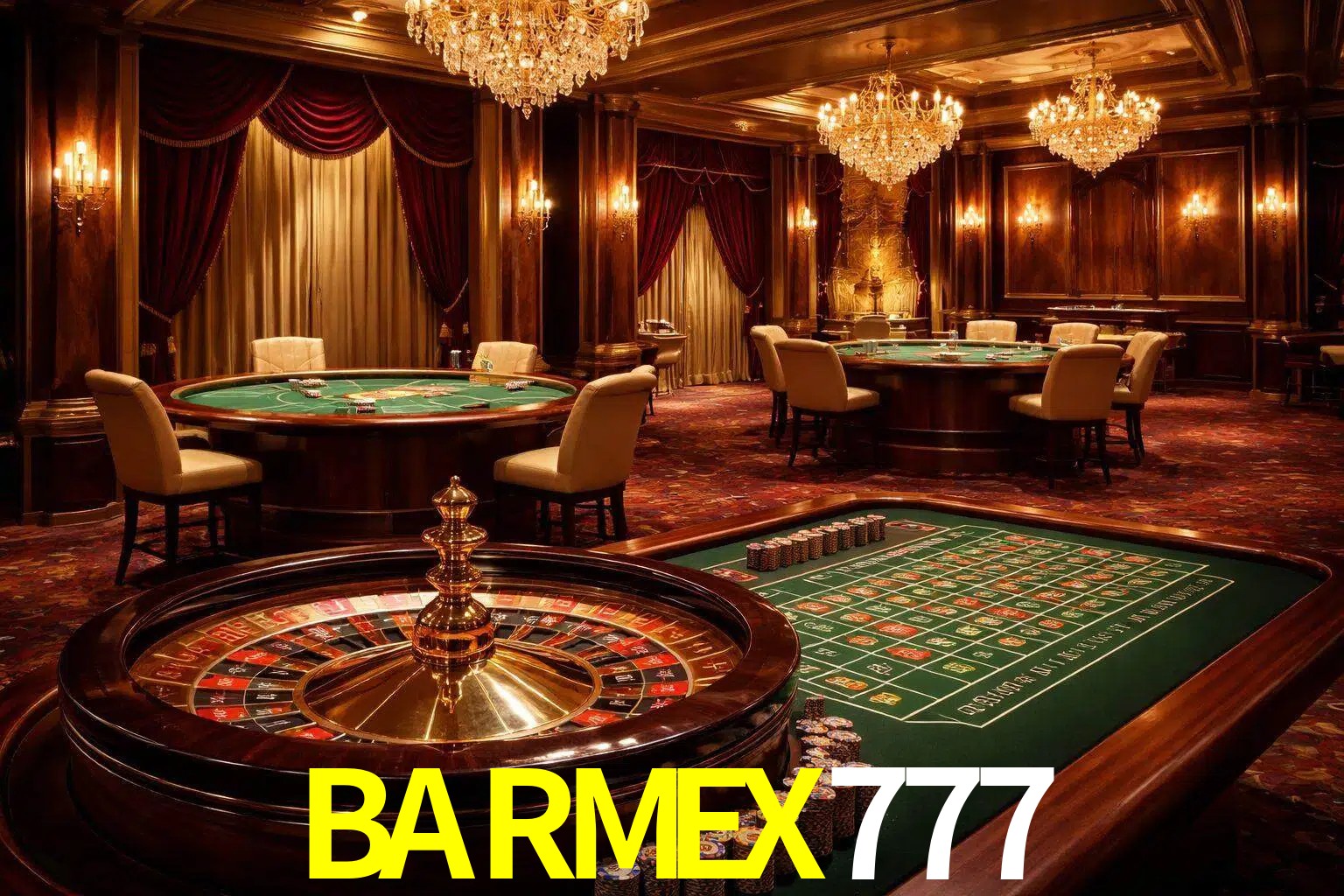 Una escena premium de mesa de casino en vivo con cartas, elementos de ruleta y un ambiente pulido de estudio de transmisión.